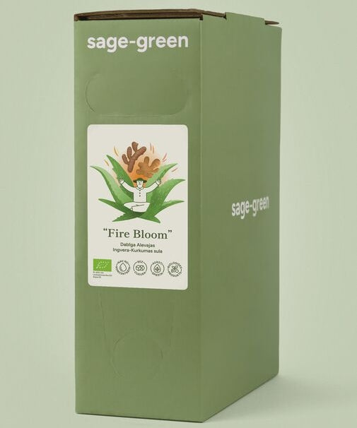 100% organic Aloe vera, turmeric and ginger juice for immunity