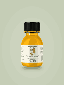 Golden Shield – bioloģisks funkcionālais šots ar smiltsērkšķi, ingveru un medu (60 ml)