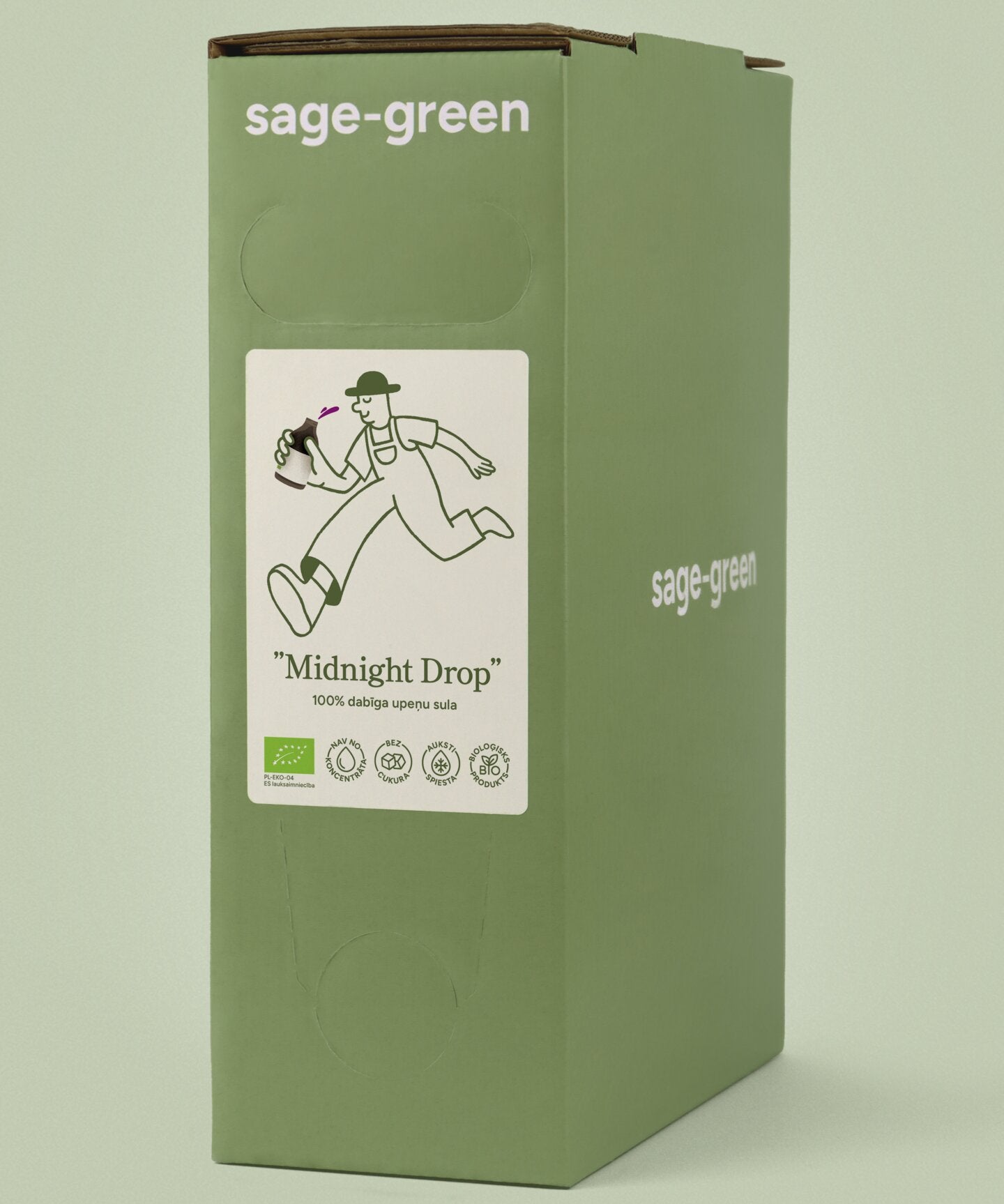 Bioloģiskā upeņu sula Midnight Drop 3 L